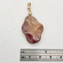 Load image into Gallery viewer, Amazing! Hand Carved Mookaite &amp; 14Kgf Pendant - PremiumBead Alternate Image 6
