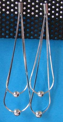 Sexy 925 Solid Sterling Silver Designer Drop/Dangle Earrings 10123D - PremiumBead Primary Image 1
