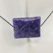 Load image into Gallery viewer, 32cts of Rare Rectangular Pillow Charoite Bead | 1 Beads | 23x18x8mm | 10872D - PremiumBead Alternate Image 5
