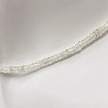 Load image into Gallery viewer, 34cts of Faceted White Sapphire 16 inches Bead Strand | 2.5x1.5-2x1mm | 103294B - PremiumBead Alternate Image 4

