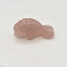 Load image into Gallery viewer, Grace Carved Icy Rose Quartz Manatee Figurine | 21x11x9mm | Pink - PremiumBead Primary Image 1
