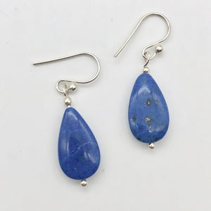 Lapis Lazuli and Sterling Silver Earrings 310825A - PremiumBead Alternate Image 3