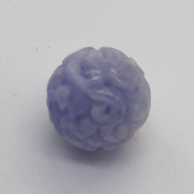 Load image into Gallery viewer, Jade AAA Carved Round Bead | 16mm | Lavender | 1 Bead |
