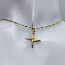 Load image into Gallery viewer, St Bridgets Cross 14K Yellow Gold Cross | 1&quot; Long | Gold | 1 Pendant
