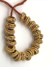 Load and play video in Gallery viewer, Fantastic! Copper Braided Spacer Beads | 6x3mm | Copper | Wheel | 20 beads |
