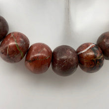 Load image into Gallery viewer, Natural Multi-hue Red/Brown Turquoise Roundel Bead Strand - PremiumBead Alternate Image 6

