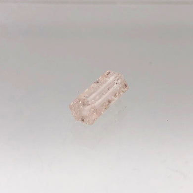 5.8cts Morganite Pink Beryl Hexagon Cylinder Bead | 13x6mm | 1 Bead | 3863H - PremiumBead Primary Image 1