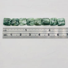 Load image into Gallery viewer, Siberia Russian Seraphinite 8x8mm Bead 8 inch Strand 9389HS
