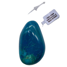 Load image into Gallery viewer, Chrysocolla Free Form Pendant Bead | 41x25x14 mm | Blue | 31g |1 Pendant Bead |
