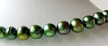 Load image into Gallery viewer, Dazzle 4 Glowing Green 9 to 10mm Freshwater Pearls 7243 - PremiumBead Primary Image 1
