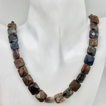 Load image into Gallery viewer, Faceted Pietersite Bead Strand! |12x12x5mm | red-brown | Square | 33 beads | - PremiumBead Primary Image 1
