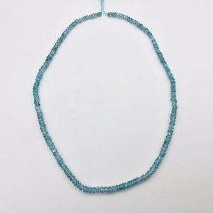 78.9cts Natural Blue Zircon 4x2.5-3x1.5mm Graduated Faceted Bead Strand 10845 - PremiumBead Alternate Image 10
