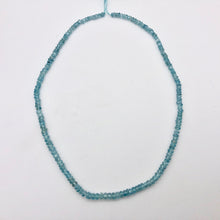 Load image into Gallery viewer, 78.9cts Natural Blue Zircon 4x2.5-3x1.5mm Graduated Faceted Bead Strand 10845 - PremiumBead Alternate Image 10
