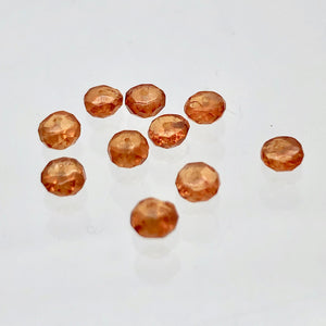 Very Rare!! 10 AAA Mandarin Garnet 3.5mm Beads! - PremiumBead Alternate Image 4