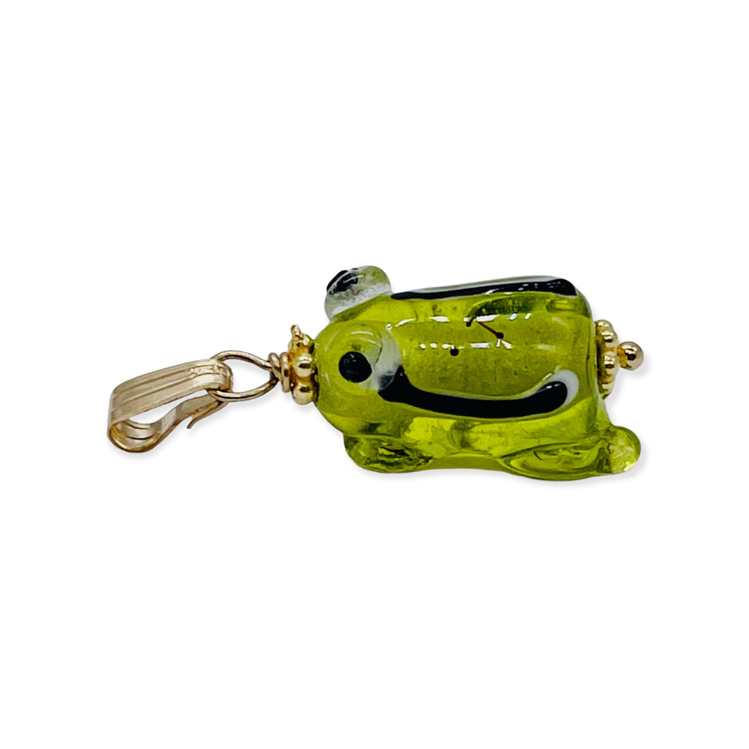 Lampwork Frog 14K Gold Filled Frog | 1