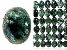 Load image into Gallery viewer, 1 (One) Cabochon of Siberian Russian Seraphinite 25x18mm Oval 6866 - PremiumBead Primary Image 1

