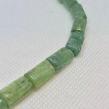 Load image into Gallery viewer, Sizzling Green Kyanite 11.5mm Tube Bead 16&quot; Strand 109468 - PremiumBead Alternate Image 2
