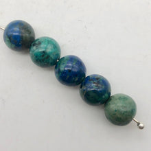 Load image into Gallery viewer, Rare! Beautiful Natural Azurite Beads. | 7.5mm | Blue | Round | 10 Beads | - PremiumBead Alternate Image 4
