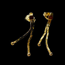 Load image into Gallery viewer, 14K Gold Chain Drop Dangle Earrings | 1&quot; Long | Gold | 1 Pair |
