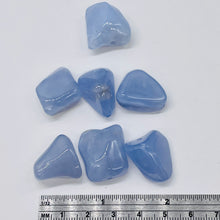 Load image into Gallery viewer, Chalcedony 37g Nugget Beads | 22x19x14 to 19x17x8mm | Blue | 7 Beads |
