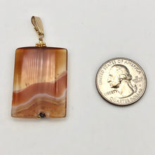 Load image into Gallery viewer, Hand Carved Carnelian Agate and 14K Gold Filled 2 1/8&quot; Pendant 506759B - PremiumBead Alternate Image 6
