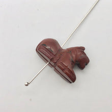 Load image into Gallery viewer, 2 Carved Brecciated Jasper Horse Pony Beads - PremiumBead Alternate Image 3
