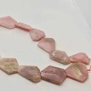 385cts Pink Peruvian Opal Designer Bead Strand 109862E - PremiumBead Alternate Image 2