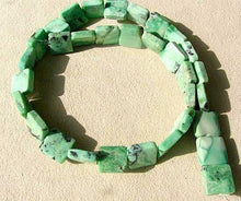 Load image into Gallery viewer, Mojito Natural Green Turquoise Square Coin Bead Strand 107412G - PremiumBead Primary Image 1
