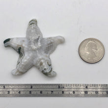 Load image into Gallery viewer, Tree Agate Carved Starfish Pendant Bead - PremiumBead Alternate Image 3
