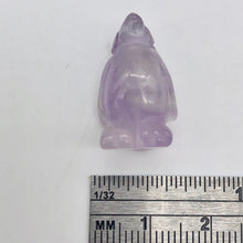 Load image into Gallery viewer, March of The Penguins 2 Carved Amethyst Beads | 21x12x11mm | Purple - PremiumBead Alternate Image 9
