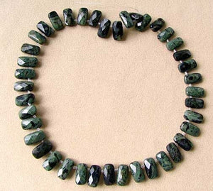 3 Kambaba Jasper Faceted Drop Rectangle Beads 7376 - PremiumBead Alternate Image 3