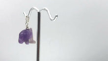 Load and play video in Gallery viewer, Amethyst Dolphin Sterling Silver Pendant | 1.5&quot; Long | Purple | Dolphin |
