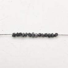 Load image into Gallery viewer, Natural Black Druzy Diamond Beads | 13 Beads | approx. 1&quot; | 2.25x1.5mm | 10594A - PremiumBead Alternate Image 3
