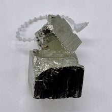 Load image into Gallery viewer, Pyrite Free Form Pendant Bead| 40x22x17 | Gold | 1 Bead |
