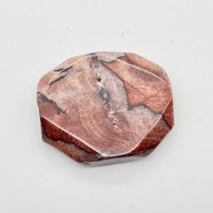 1 Oregon Red Devil Jasper Faceted Pendant Bead 8659 - PremiumBead Primary Image 1