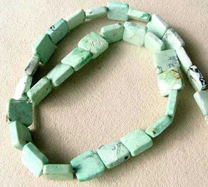 4 Beads of Mojito Mint Green Turquoise Square Coin Beads 7412F - PremiumBead Alternate Image 3
