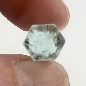 One Rare Natural Aquamarine Crystal | 17x9x9mm | 14.755cts | Sky blue | - PremiumBead Alternate Image 2