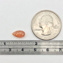 Load image into Gallery viewer, 1 Orange/Red Sunstone Briolette Bead | 10x5.5x3.8mm | 1 Bead | 3284A - PremiumBead Alternate Image 4
