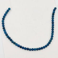 Load image into Gallery viewer, Superb 3.5mm Round Blue Apatite Bead Strand 109382 - PremiumBead Alternate Image 4
