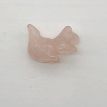 Load image into Gallery viewer, Charming 2 Rose Quartz Carved Squirrel Beads | 22x15x10mm | Pink
