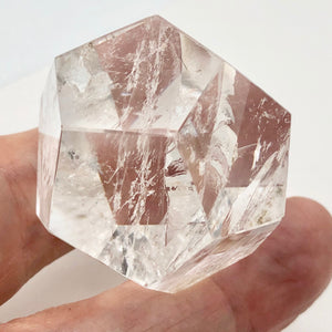Quartz Crystal Dodecahedron Sacred Geometry Crystal |Healing Stone|40mm or 1.5"|