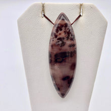 Load image into Gallery viewer, 1 Glorious Red Apache Jasper Marquis Art Pendant Bead 008281 - PremiumBead Primary Image 1
