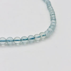 15 Natural Aquamarine Round Beads | 4.5mm | 15 Beads | Blue | 6655B - PremiumBead Alternate Image 6