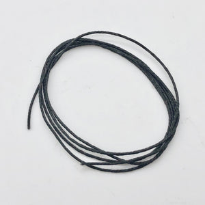 Carved Translucent Serpentine Infinity Pendant with Simple Black Cord 10821C - PremiumBead Alternate Image 5