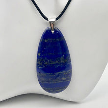 Load image into Gallery viewer, Starry Night Indigo Lapis Lazuli Sterling Silver Pendant - PremiumBead Alternate Image 9

