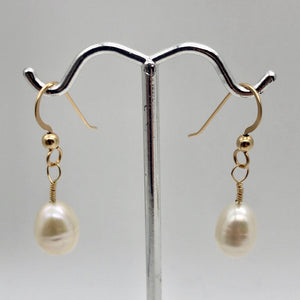 Gorgeous Natural Pearl 14Kgf Earrings - PremiumBead Alternate Image 4