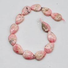 Load image into Gallery viewer, 4 Pink Rhodochrosite 15x10mm Teardrop Beads
