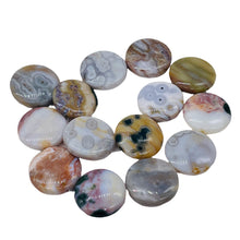 Load image into Gallery viewer, Ocean Jasper Teardrop | 34x24x8 to 40x26x11 | Multi-color | 14 Beads }
