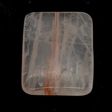 Load image into Gallery viewer, Quartz Orange Rectangular Pendant Bead | 40x30x6mm | 1 Bead |
