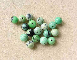 Mojito Minty Green Turquoise 5.5mm Round Bead Strand 107415 - PremiumBead Alternate Image 3